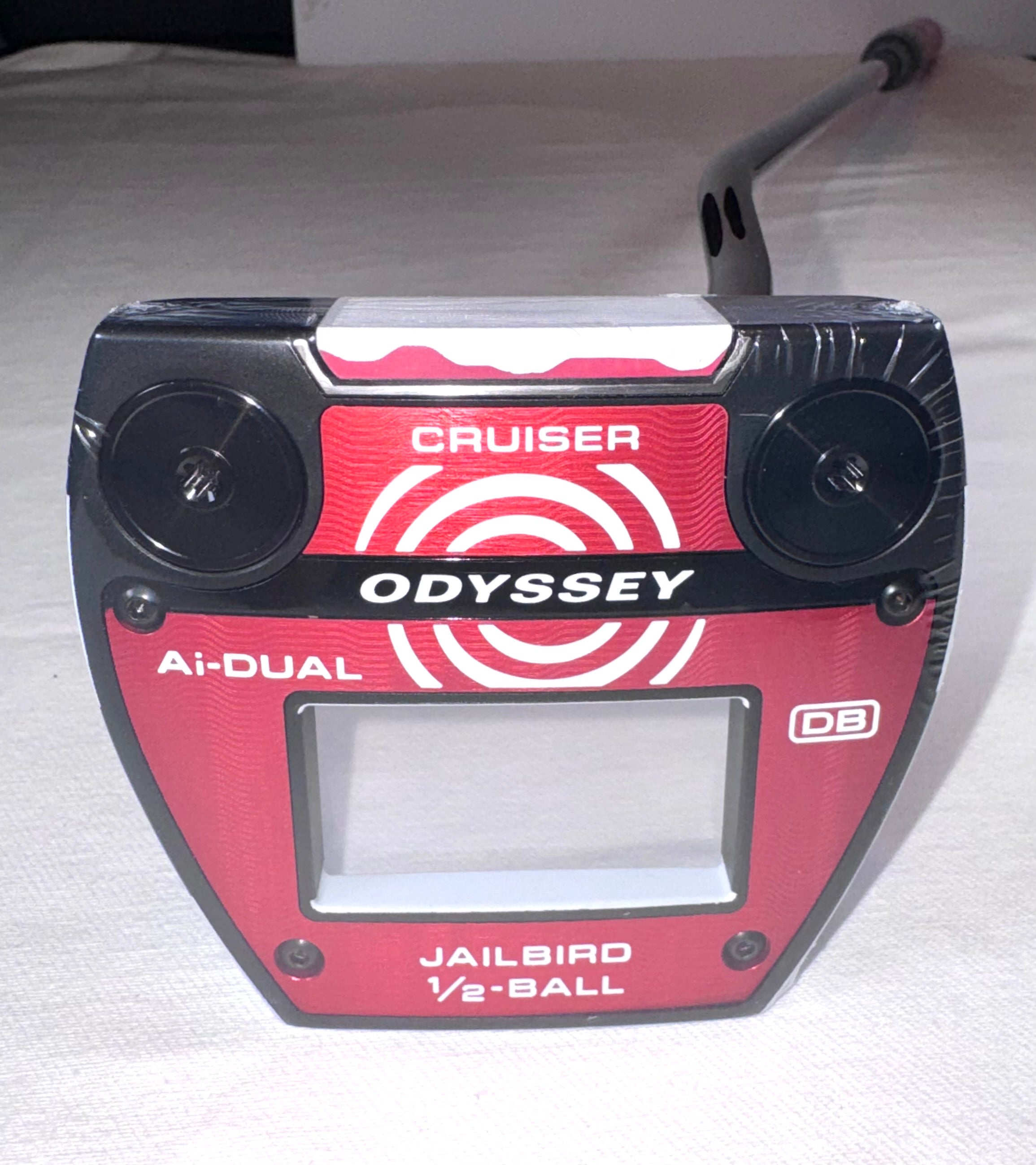 Odyssey Ai-ONE Cruiser Jailbird 1/2 Ball DB Putter – 37” – RH – NEW