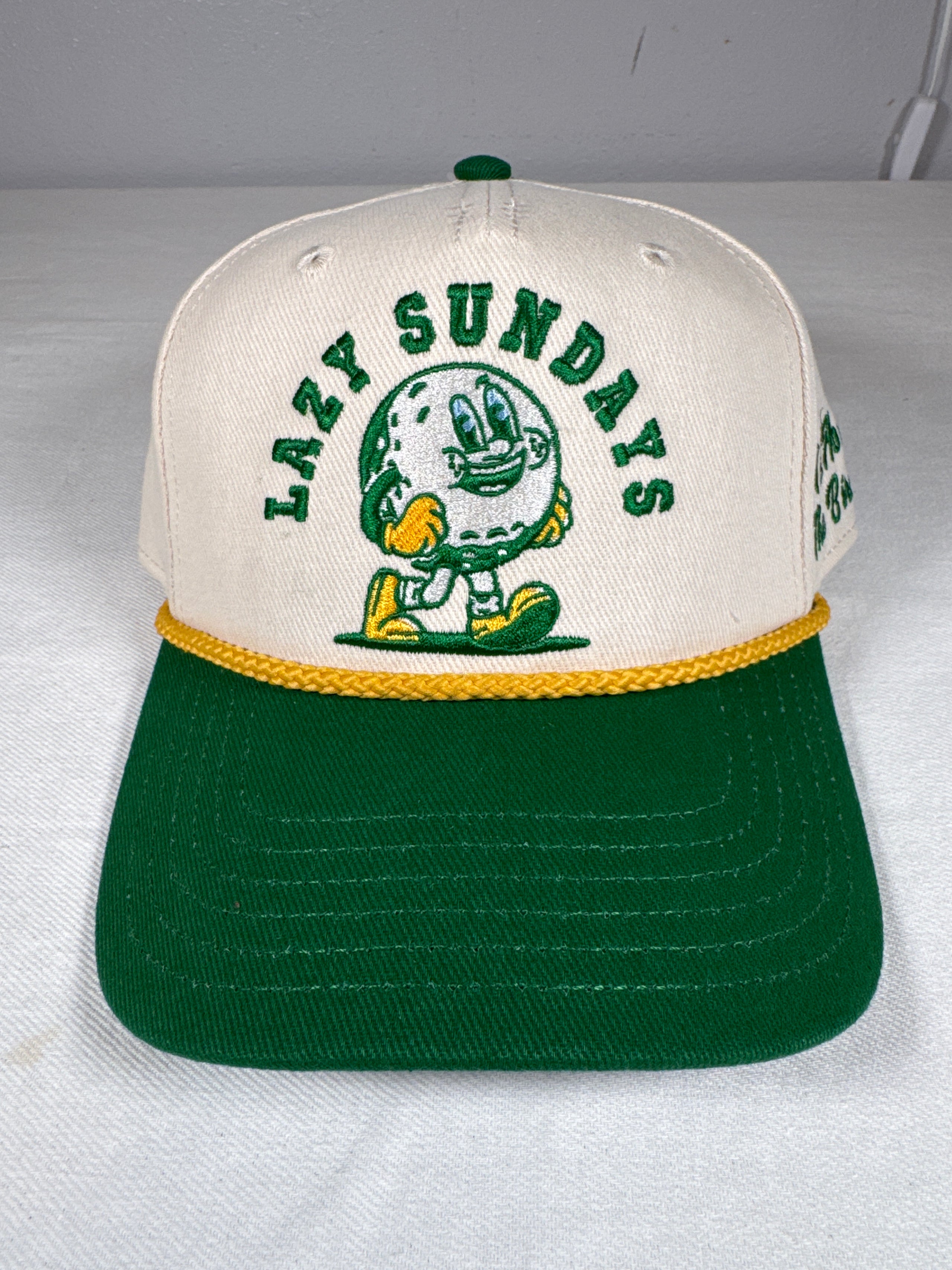 Lazy Sundays Golf Snapback Hat – New