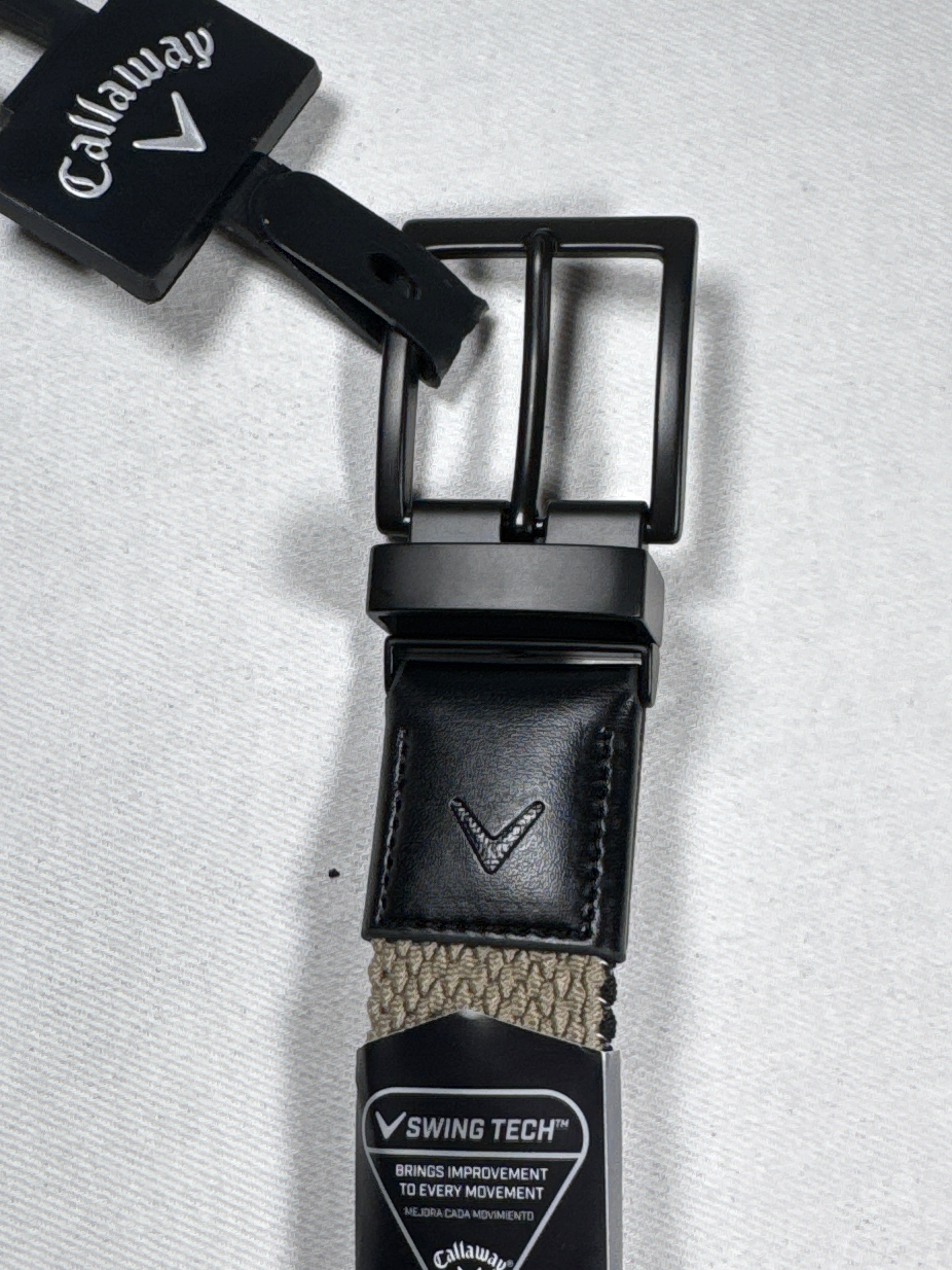 Callaway Reversible Stretch Golf Belt – New with Tags