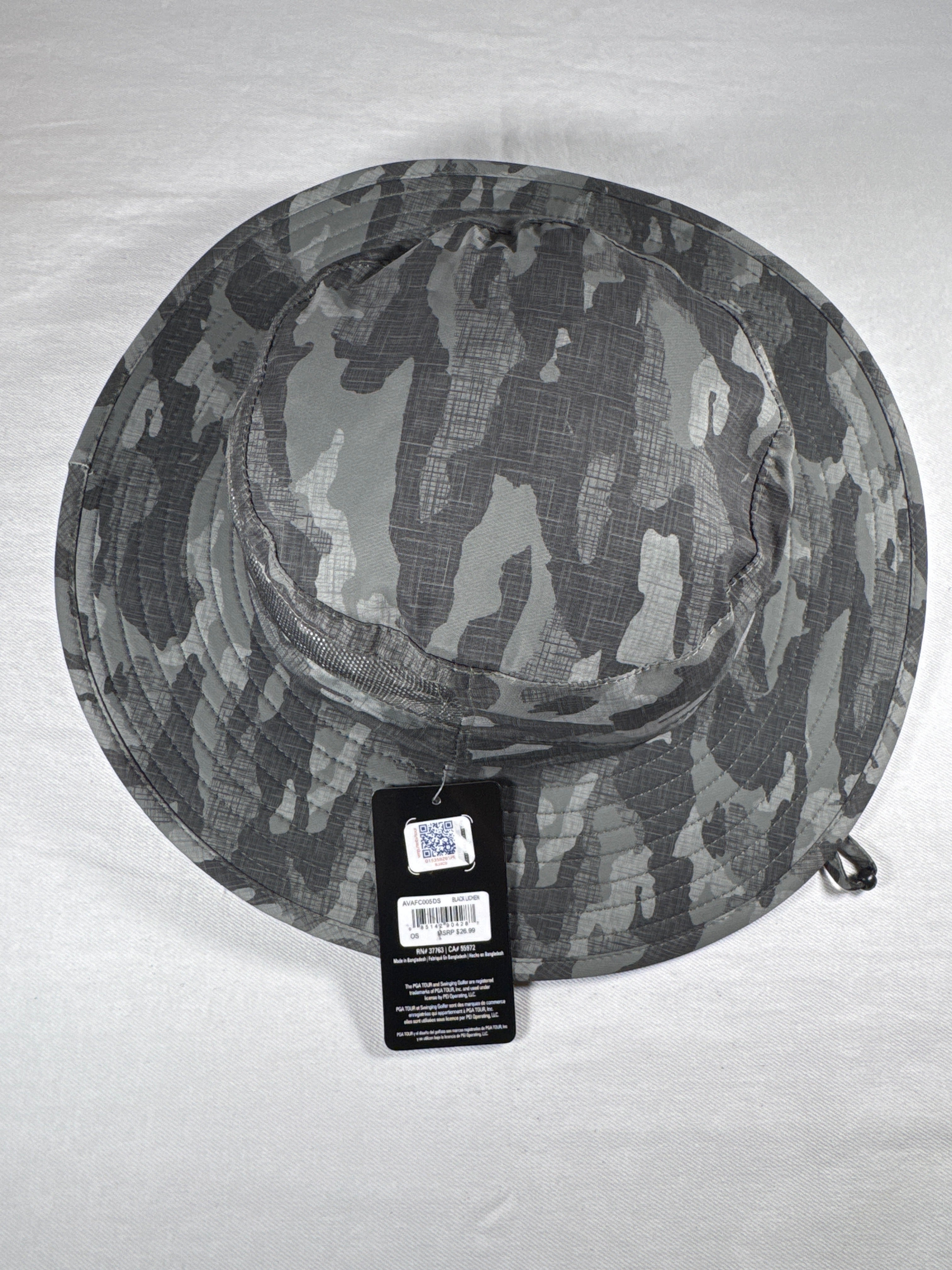 PGA Tour Camo Bucket Hat – New with Tags