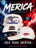 Merica 1776 Embroidered Rope Hat