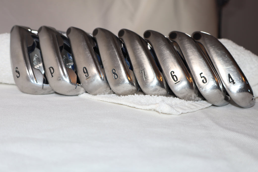 Callaway X-20 Iron Set | 4–PW + SW | Uniflex Steel | RH