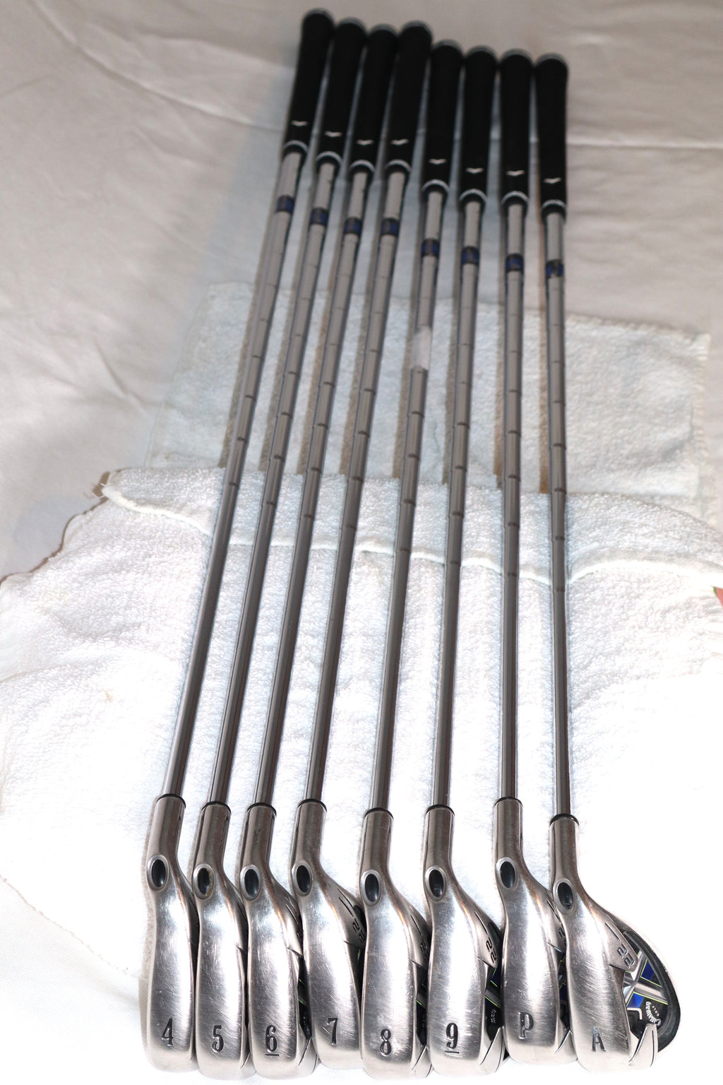 Callaway X-22 Iron Set | 4–PW + AW | Uniflex Steel | RH