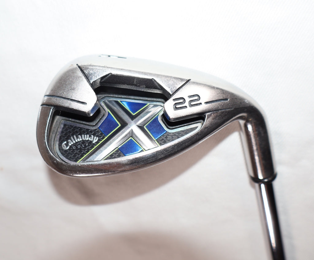 Callaway X-22 Iron Set | 4–PW + AW | Uniflex Steel | RH